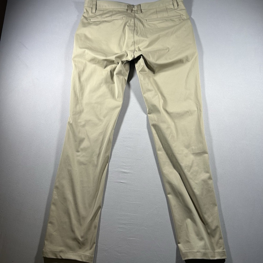NWT Mens Rhone Commuter Slim Fit Pants 34x32 Tan Performance Golf Travel Casual - Picture 8 of 11